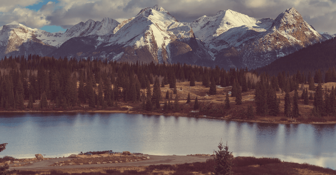 For vacation, backpacking in Colorado